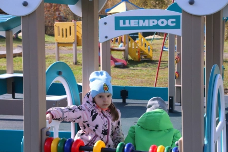 Мордовцемент сделал подарок юным жителям посёлка Комсомольский